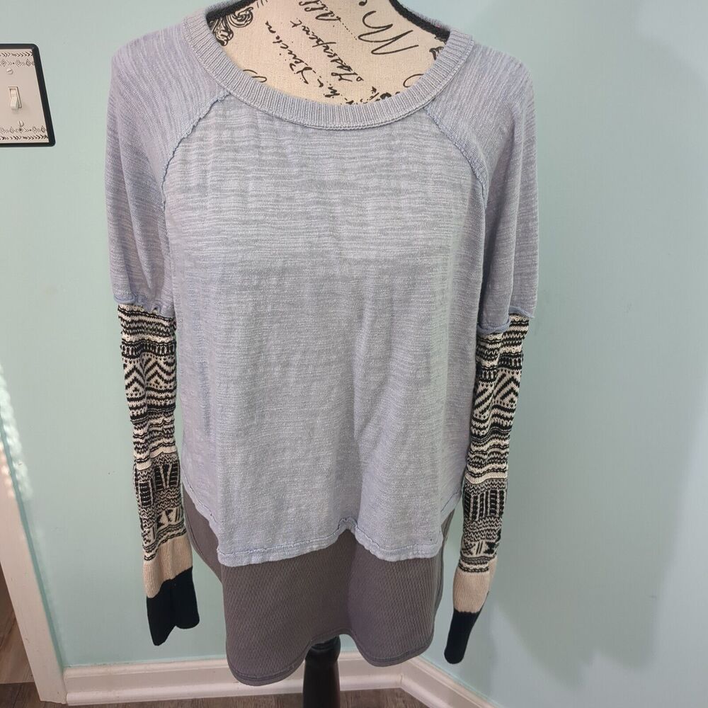 WE THE FREE Jordan Tee Women's Knit Long Sleeves extra small